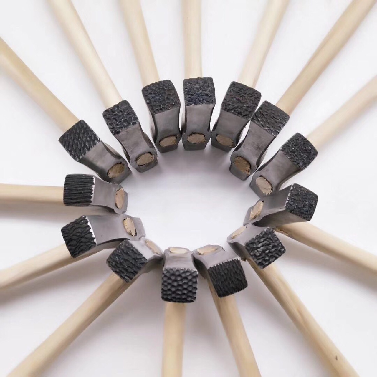 传统手工锻打锤精工特制花样锤花纹锤新款花样锤 轻敲及出纹理锤