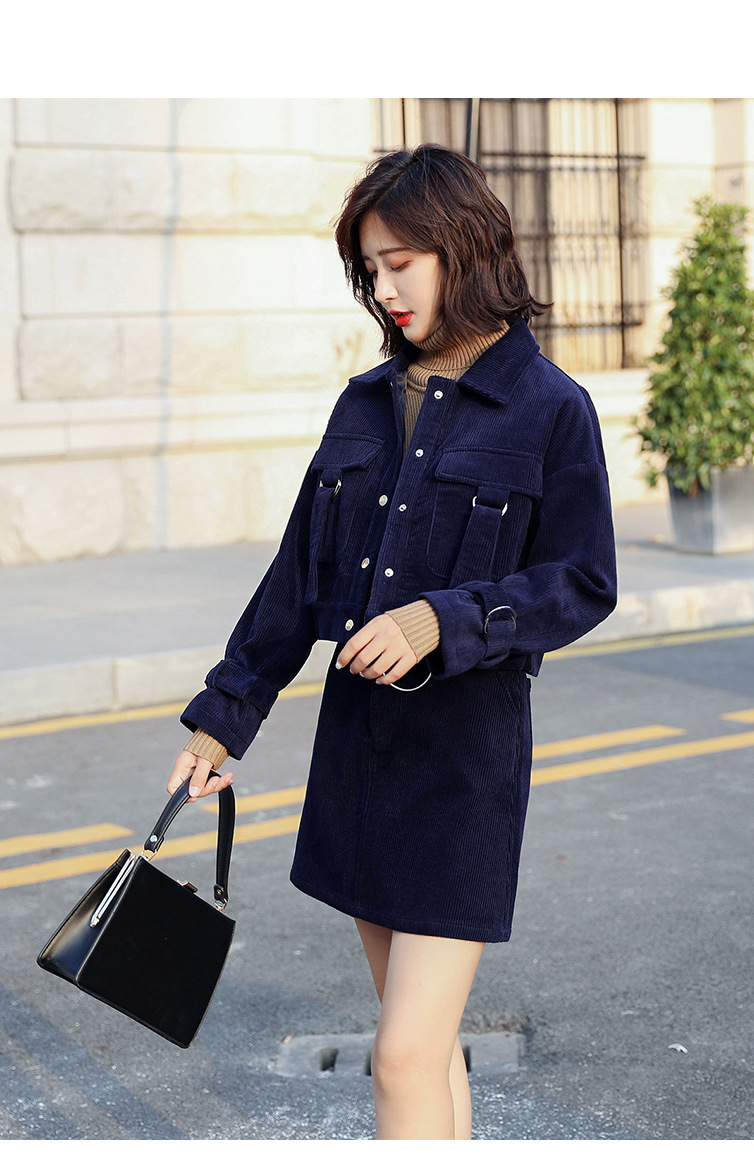 Costume femme en Velours côtelé - Ref 3334546 Image 8