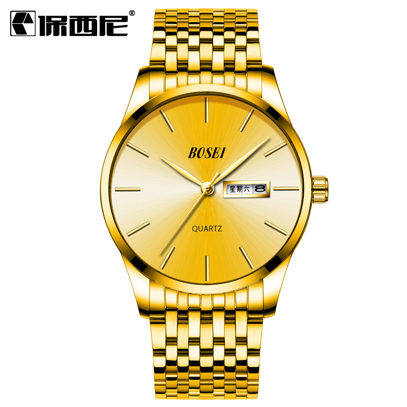 Золотой стальной ремешок