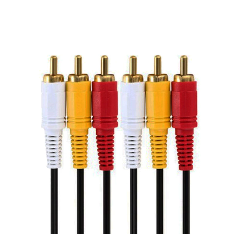 3RCA Sanlian, AV кабель для аудио и видео, соединительный кабель 3-в-1