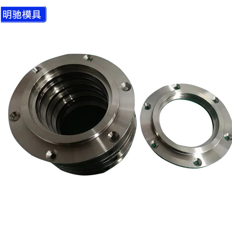 精密数控车床加工法兰定制不锈钢法兰非标五金40cr材质锻打件加工