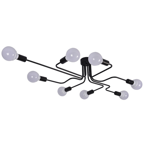 American creative simple modern living room iron industrial style ceiling lamp study bedroom restaurant clothing store led lamp