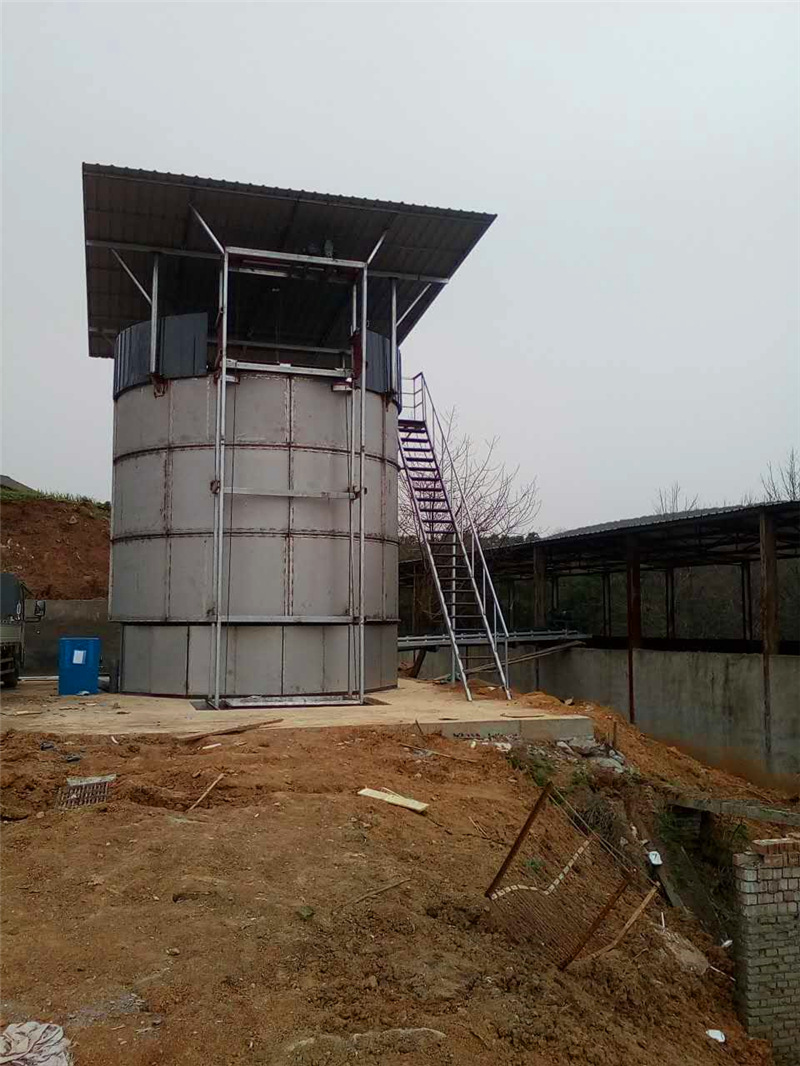养殖场畜禽粪污资源化利用有机肥发酵罐备