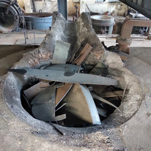 3吨炼钢炉 废铁不锈钢合金中频炉 钢坯感应加热中频熔炼炉 钢壳炉