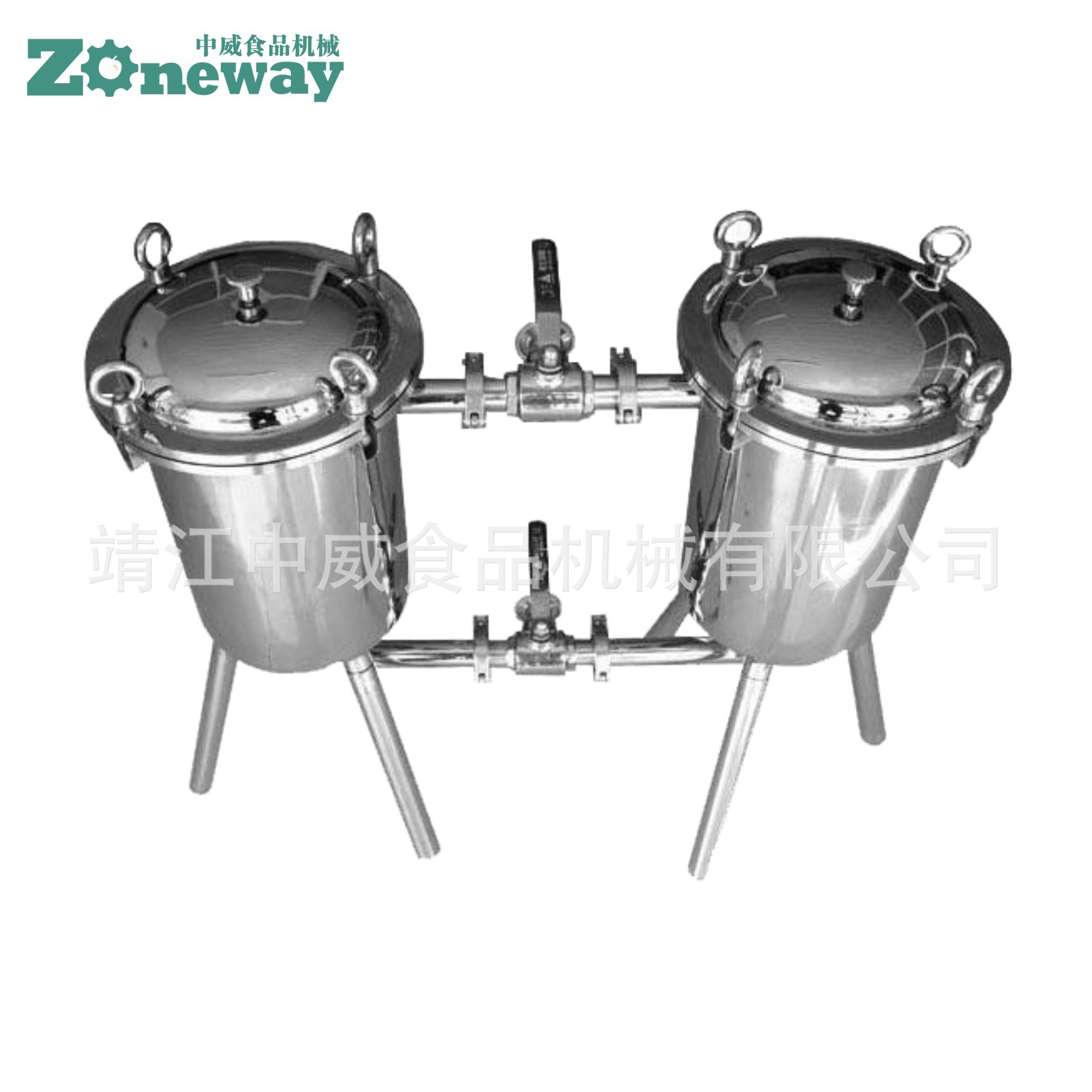ZHP型双联过滤器 果汁过滤机器 糖浆过滤机械设备