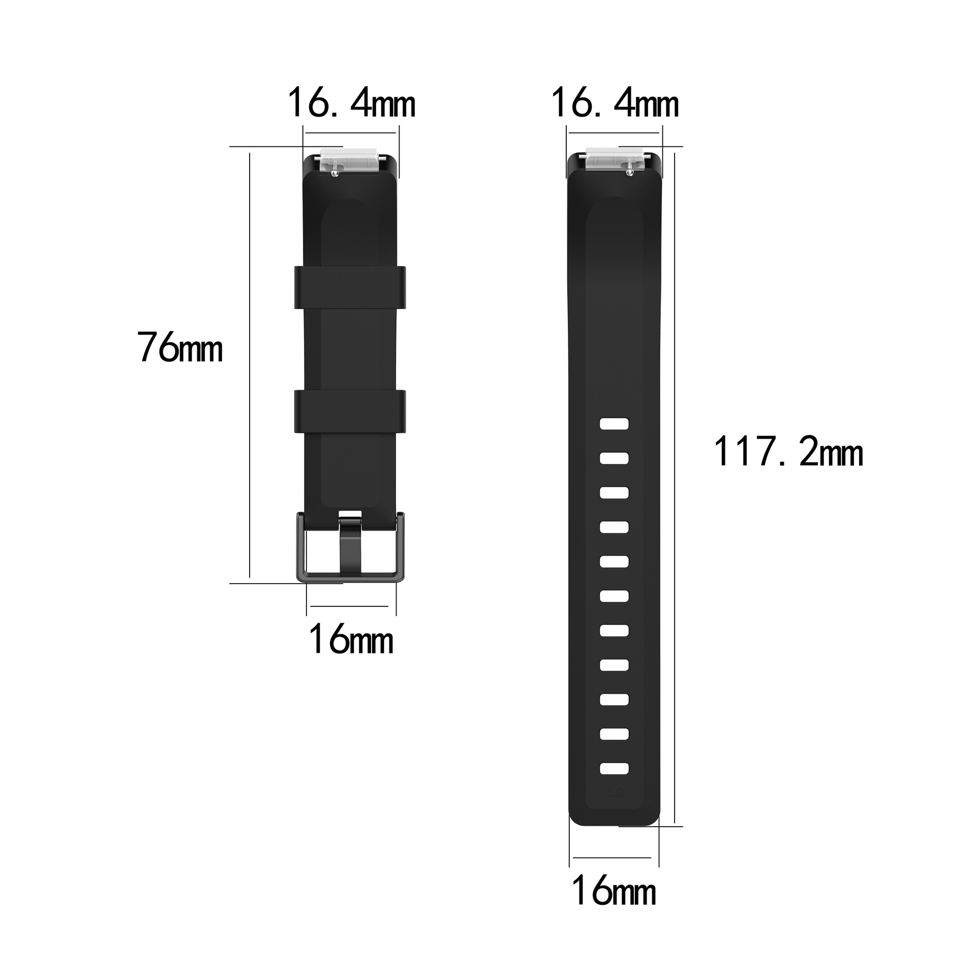fitbit inspire rubber strap, inspire HR/ACE2 smooth strap upgrade, easy to disassemble and assemble version Application Scenario