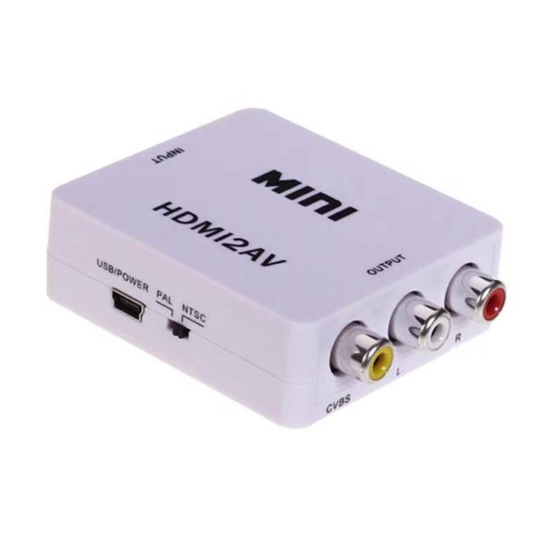 hdmi转av转换器 hdmi to av高清转换器支持1080Phdmi to rca