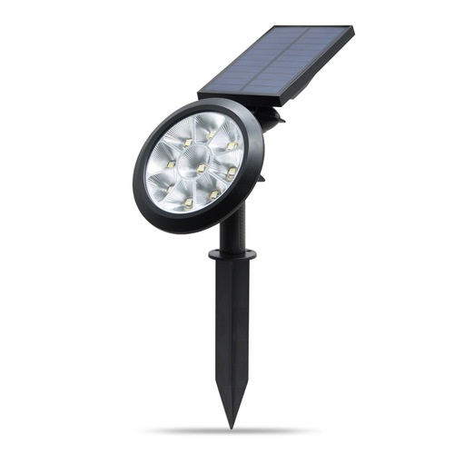 Solar ground plug light with solar body sensor spotlight, dual light, dual color outdoor waterproof courtyard lawn light RGB