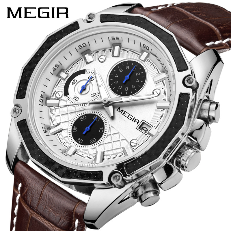 New Hot Selling Watch Meguel MEGIR Men's Watch Multifunctional Popular Sports Class II E-commerce Men's Watch 2015_voghion.com