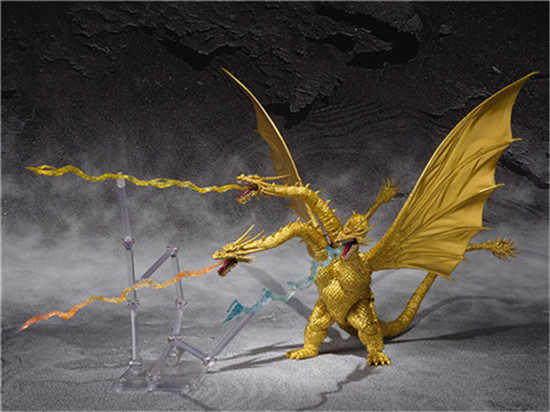 万彩动漫 SHM 三头龙 哥斯拉 基多拉 特别配色