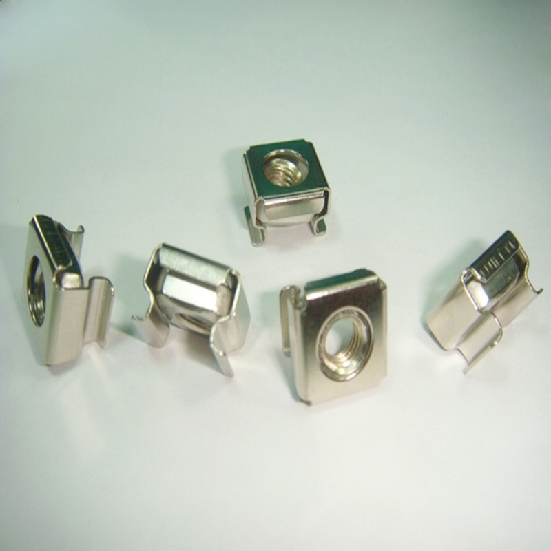 防滑防松镀镍卡式螺母M5 扣紧螺母不锈钢卡式螺母 定做批发供应