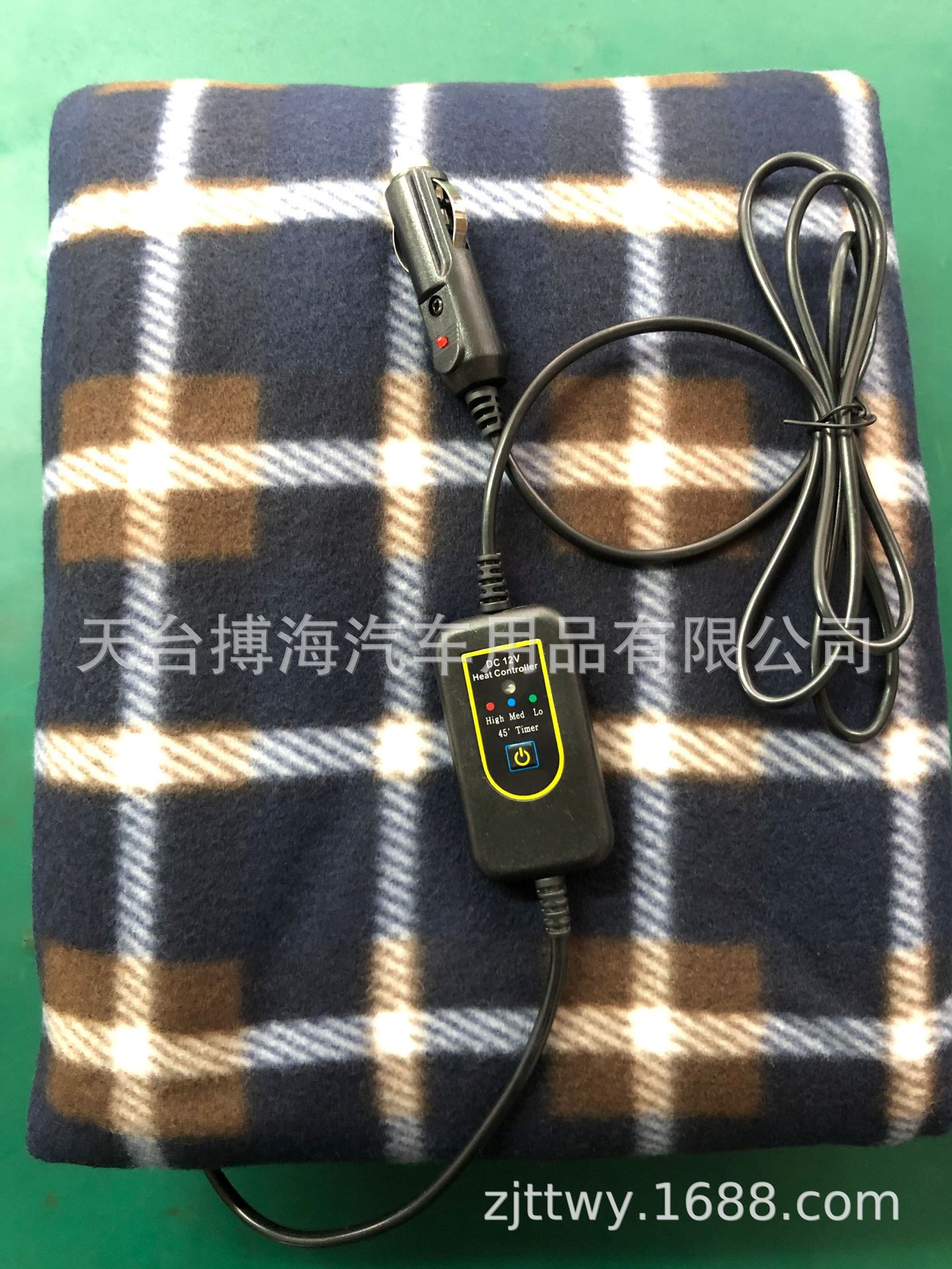 파란색과 흰색 격자