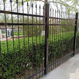 小区庭院新农村锌钢围墙护栏幼儿园组装式围栏花园铁艺护栏