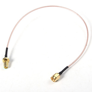 RF SMA connecting line SMA inner screw inner pin female head RG316 wire length 40cm