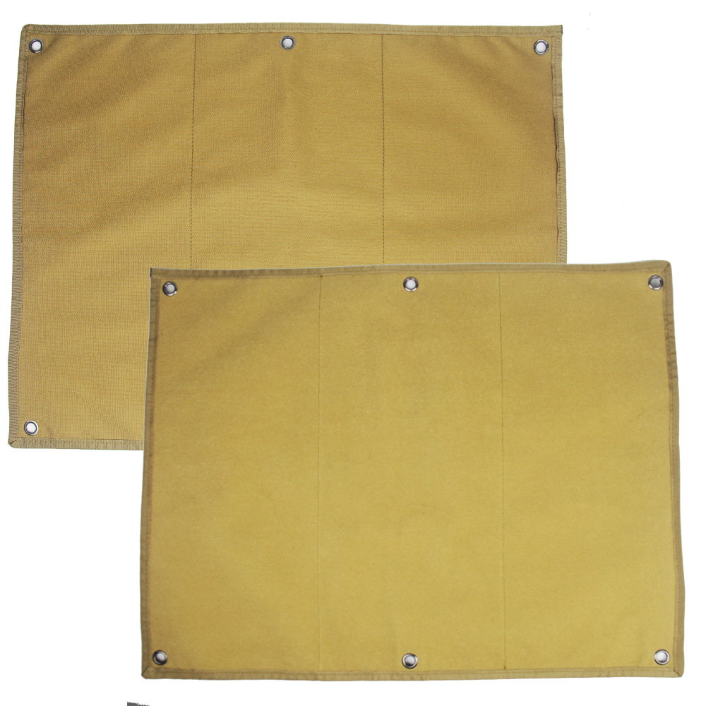 Velcro placa almacenamiento pantalla cartel EDC táctico almacenamiento tablero brazalete acabado paño pared pantalla