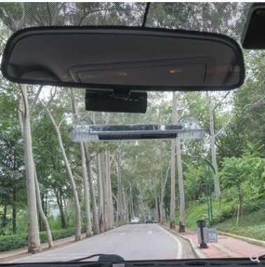 Solar Flashing Light Tail Light LED Decorative Light Warning Light Thunderstorm Racer Water Flow Light Flashing Light Car