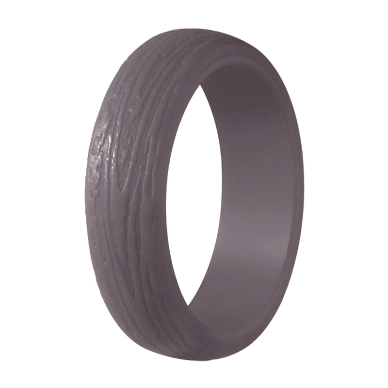 Silica Gel Material Solid Color Pattern Fashion Solid Color Silica Gel Rings