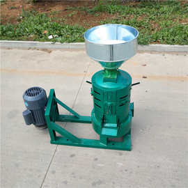家用小型碾米机 高效电动稻谷脱皮碾米机 谷子水稻碾米机图片