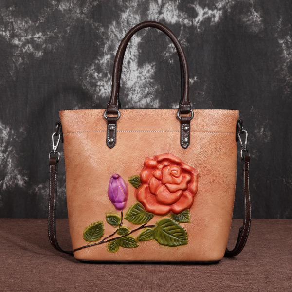 Retro one-shoulder bag