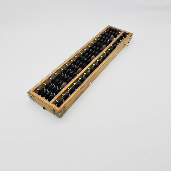 17 -stage 5 beads wealth abacus Metal edge beads imitation beaded…
