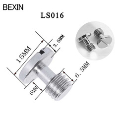 Factory Wholesale DSLR Camera 3/8 inch Metric Screw Pedestal Quick Release Plate Screw Screw photography C-ring screw