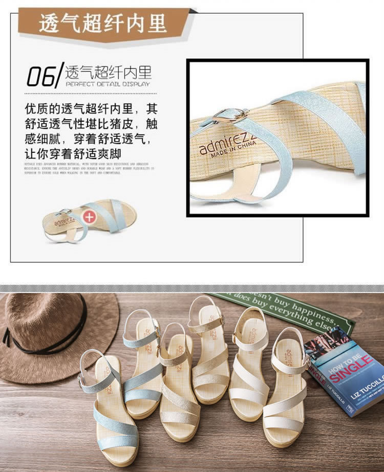 Chaussures été pour femme en Caoutchouc - Ref 3346766 Image 15