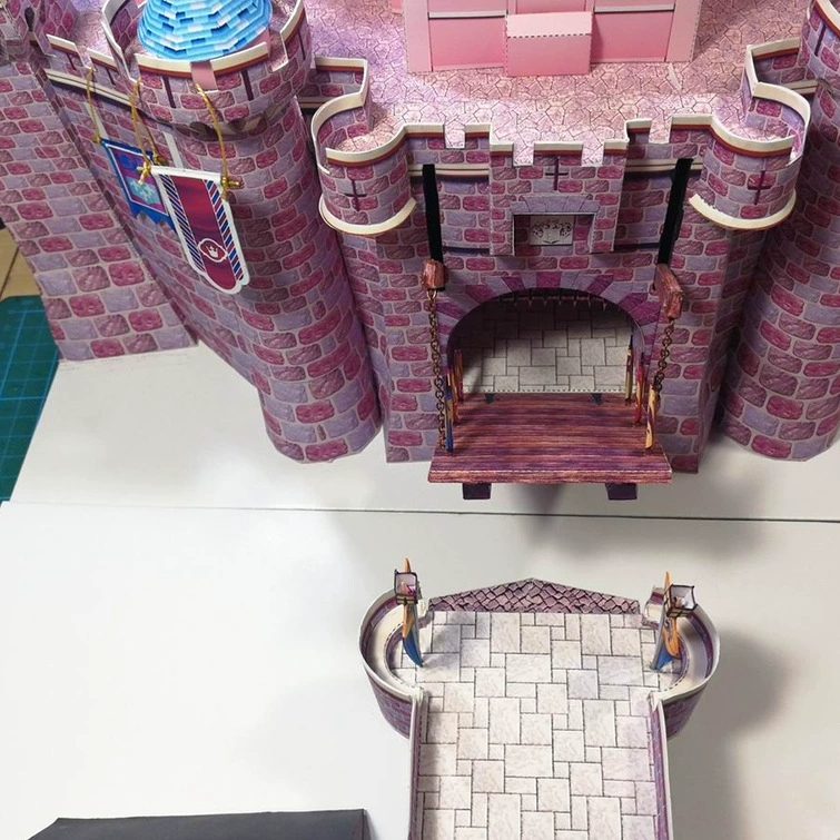 Castle, toy for students, DIY