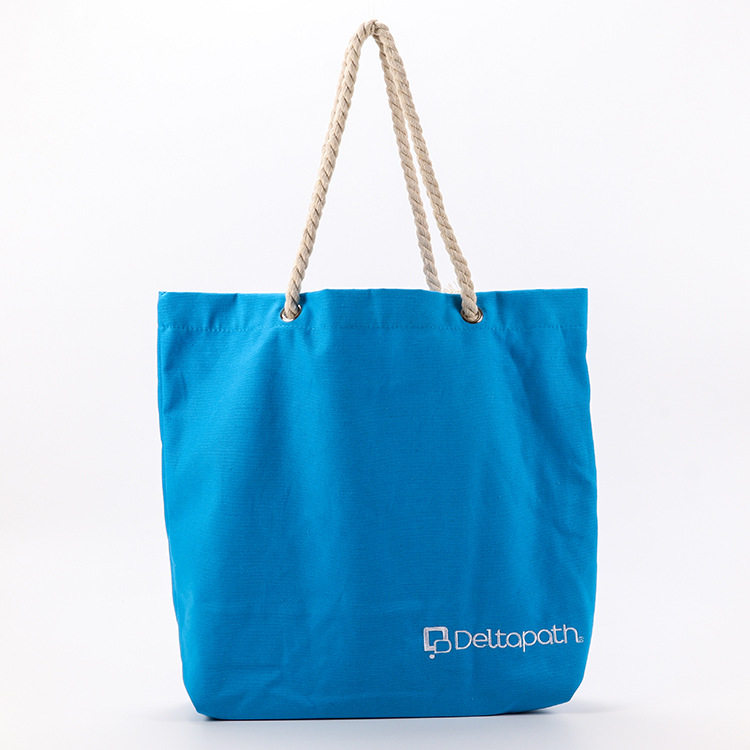 厂家定制 彩印广告拉链棉布袋定做礼品手提购物帆布袋 可印logo