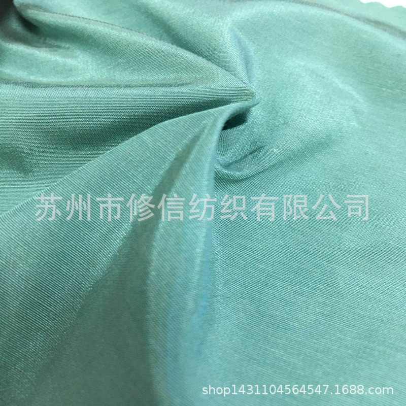 单丝锦棉闪光缎 薄锦棉 时尚女装闪光棉 棒球服羽绒服风衣面料