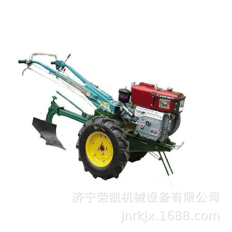 15马力柴油手扶旋耕机起垄手扶农用开沟拖拉机临潼手扶拖拉机厂家