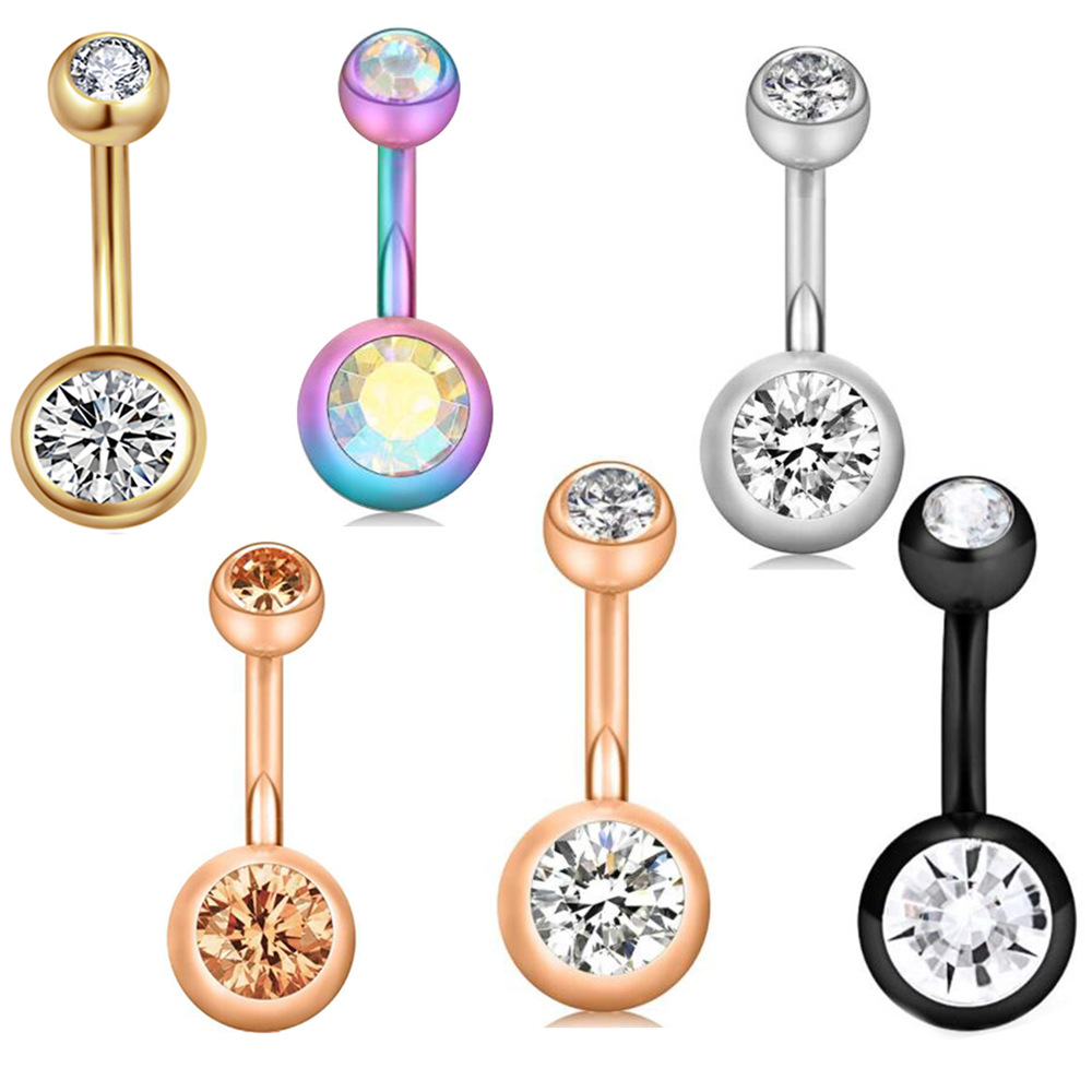 16G labret stud size and finish detail