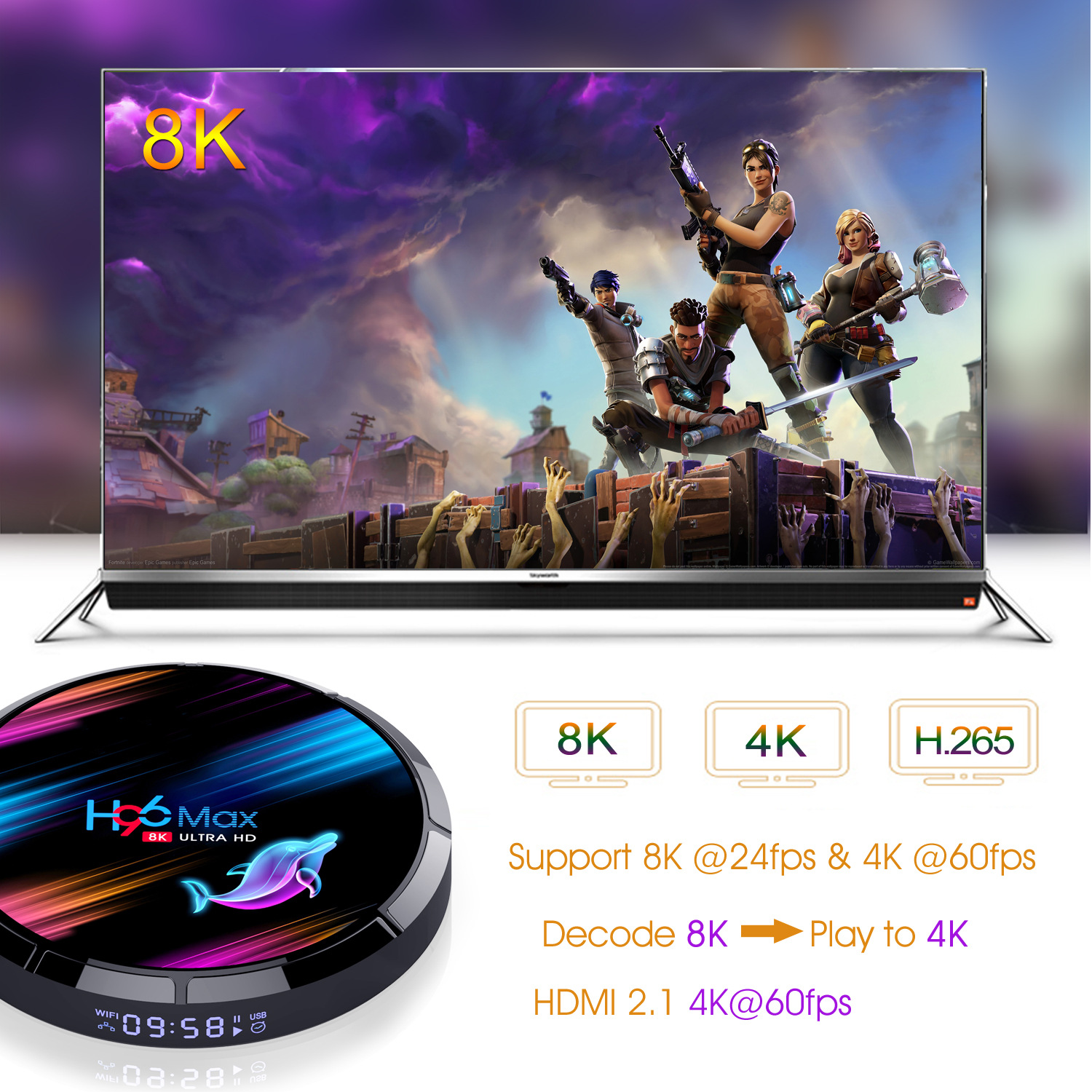 TV Box H96 Max 3 Android 9 - Ref 3424432 Image 10