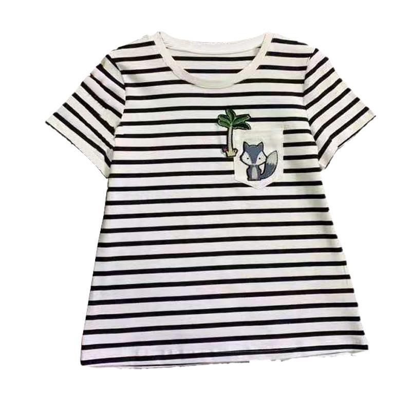 T shirt femme en Coton peigné - Ref 3314929 Image 5