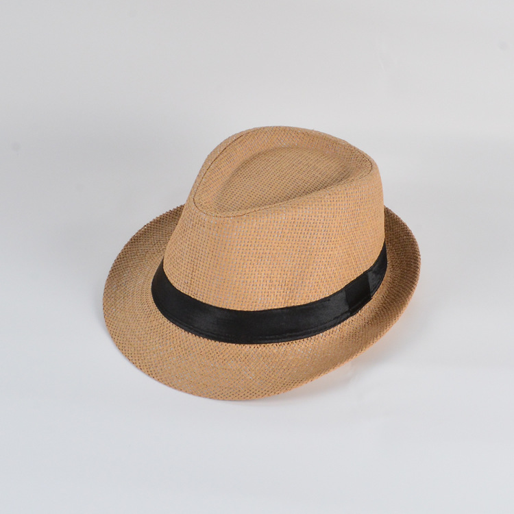 Men's Elegant Solid Color Crimping Fedora Hat display picture 1