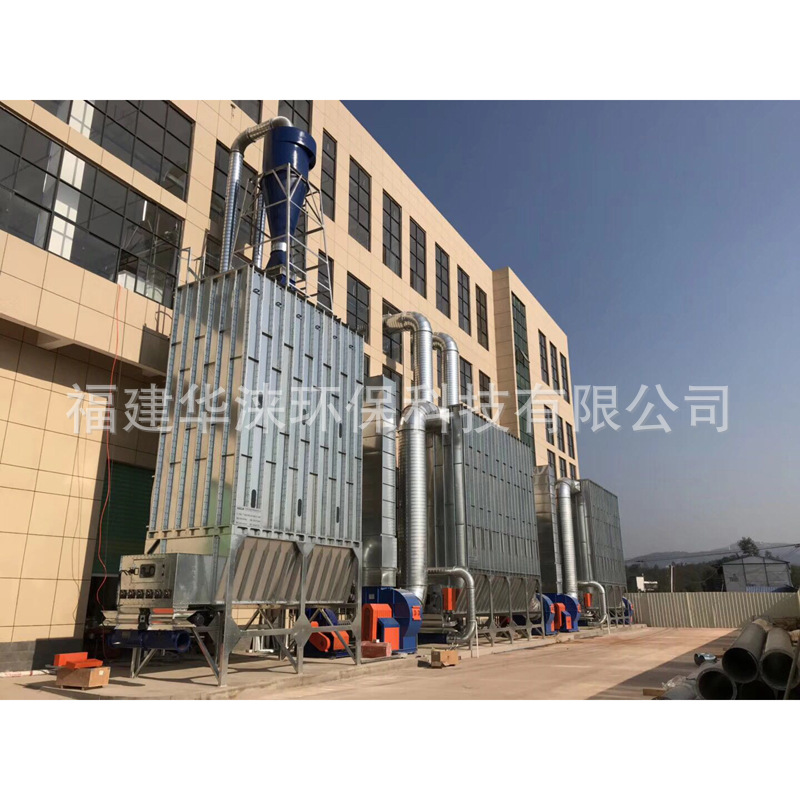 饲料厂防爆粉尘收 工业除尘设备 家具厂布袋集尘设备 脉冲除尘器