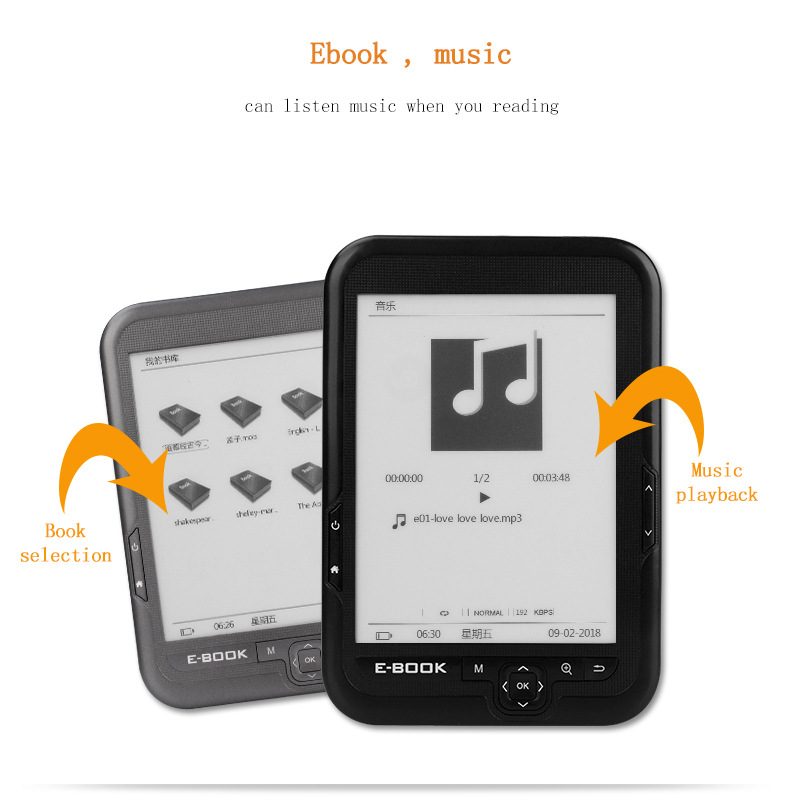 BK6006 E-book Reader电纸书