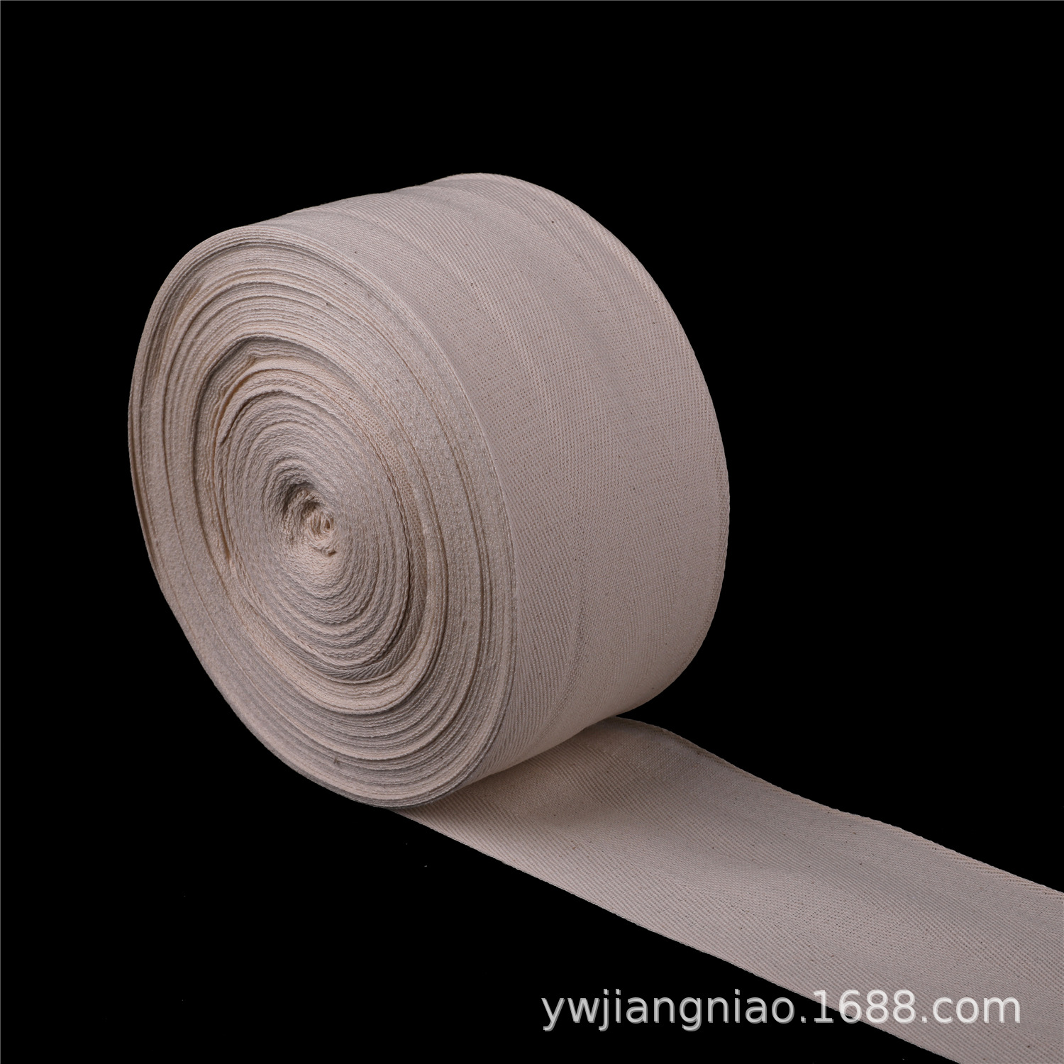 全棉本白人字带(21支纱)