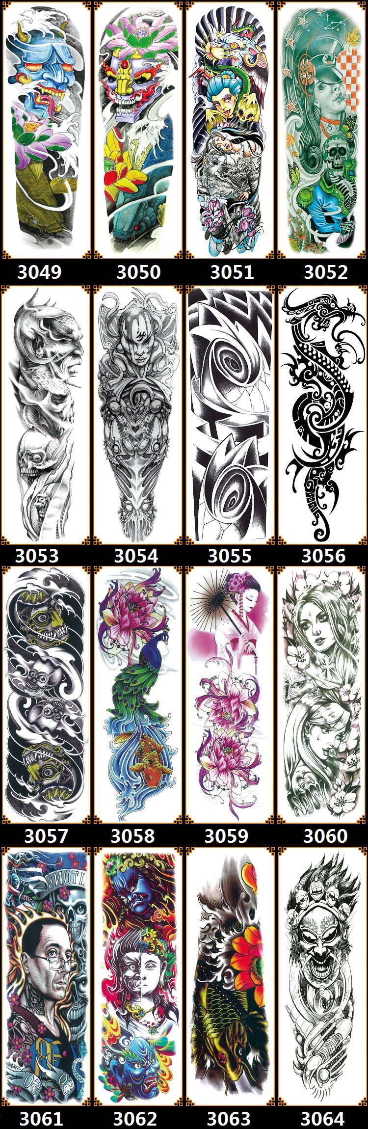 Tatouage Ephemere imperméables pour bras - Ref 3425487 Image 57