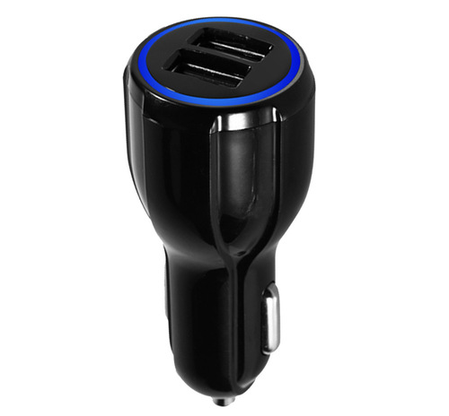 qc3.0 fast charging car charger 3.1A one to two QC 3.0 car mobile phone charger dual usb car charger