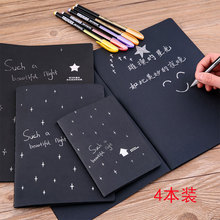 �����ɫ��ֽ��ҳ�ʼǱ��հ�DIY������д��ͼͿѻ�ռǱ������ʱ�