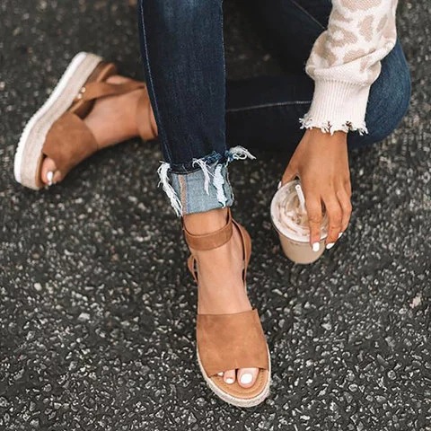 Chaussures été pour femme en Caoutchouc - Ref 3346589 Image 20