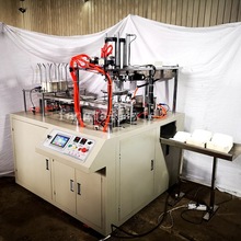 厂家生产外卖快餐盒生产设备全自动纸质米饭盒一次性饭盒机器设备