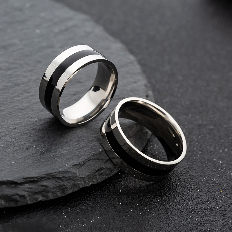 201 Stainless Steel Material Simple Style Geometric 201 Stainless Steel No Inlaid Unisex