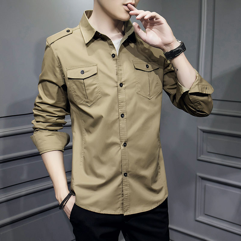 C2369 650K ÁO SƠ MI NAM SHIRYTA DÁNG ÔM BODY GỢI CẢM SEXY MÙA XUÂN THU ĐÔNG PHONG CÁCH TRẺ TRUNG PHONG CÁCH HÀN QUỐC THỜI TRANG NAM G02 SẢN PHẨM MỚI