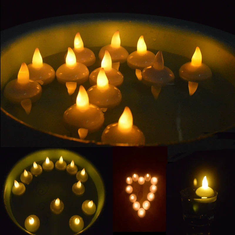 Light watch, creative multicoloured candle for hotel