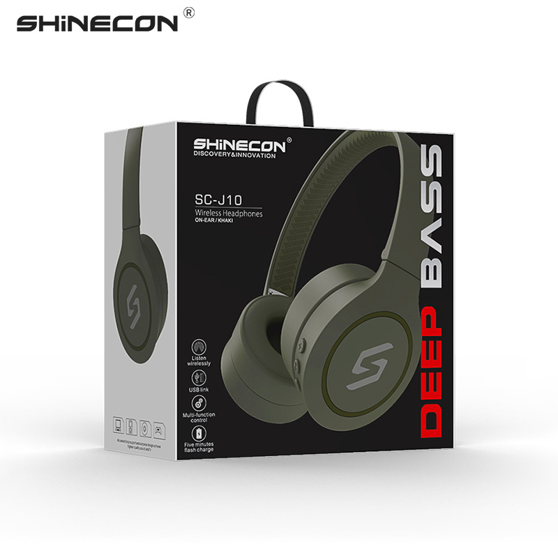 Casque bluetooth SHINECON commande vocale fonction appel connexion multipoints - Ref 3379703 Image 5