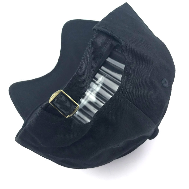 All Seasons Season Unisex Simple Style Embroidery Solid Color Fish Crimping Baseball Cap