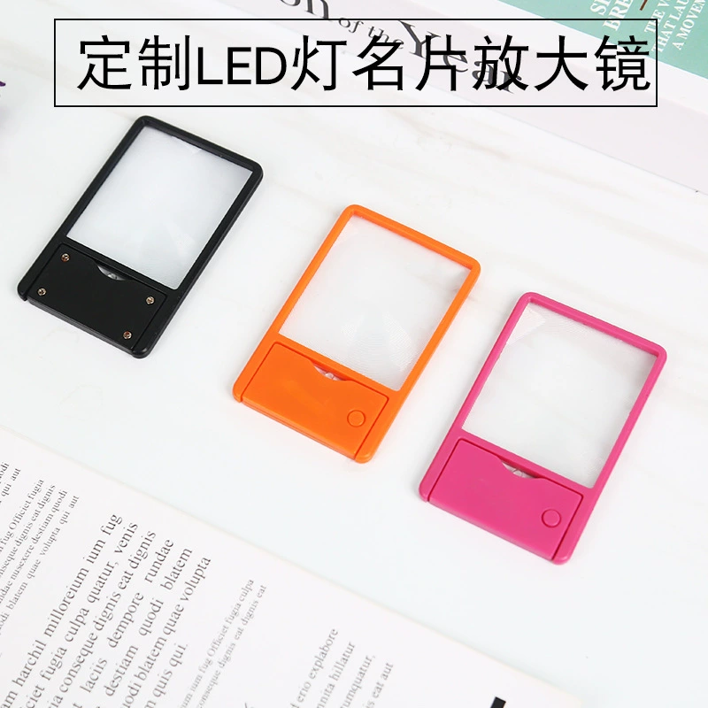 Вращающееся на 360 ° увеличительное стекло с подсветкой светодиодное увеличительное стекло портативная ручная лупа лампа увеличительное стекло для чтения