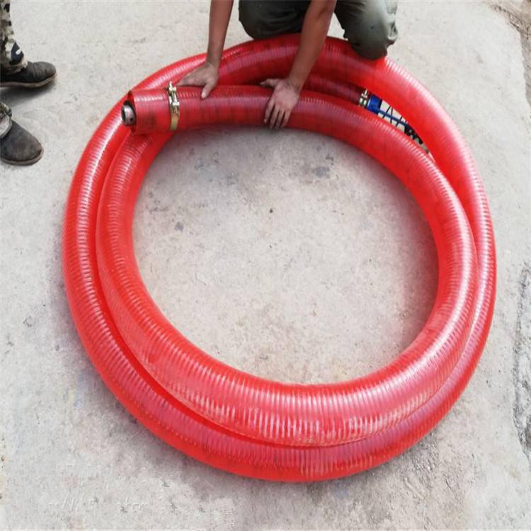 220v电动软管吸粮机粮食装卸车抽粮机6米螺旋绞龙抽料机