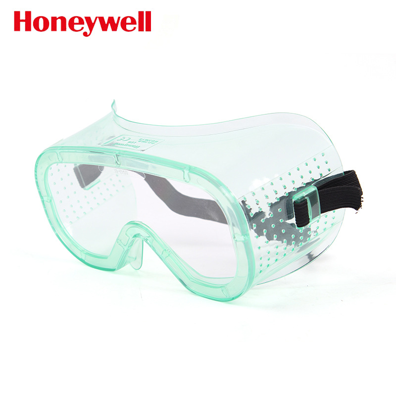 霍尼韦尔1005504 LG10轻便型防冲击眼罩防风沙透明防雾防化护目镜